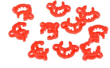 19 #15Mm X 20Mm Laboratorium Plastic Clip, lab Keck Klem Gebruik Voor Glas Ground Joint 10Pcs
