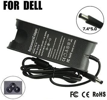 19.5V 4.62A 90W Ac Adapter Oplader Voor Dell PA10 Dell Inspiron 300M 500M 505M 510M 6000 6400 8500 8600 9200 9300 9400