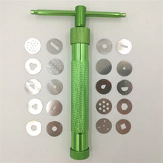 19 Discs Aardewerk Klei Klei Extruder Craft Cake Sculptuur Sugarcraft Beeldhouwen Modeling Tool