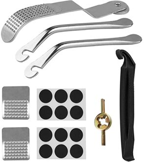 19 Stuks Fiets Binnenband Reparatie Tool Kits Fiets Fietsen Apparaat Geweldig Voor Bike Tire Veranderingen Fiets Buis Reparatie Tool kits