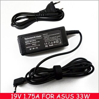 19 v 1.75a 33 w ac adapter laptop oplader netsnoer voor asus e402s e402m e402sa e403sa e502ma notebook pc