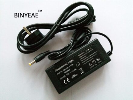 19 v 3.16a 60 w ac voeding adapter oplader voor samsung nt-rv511-a13l/p6100 rv511 notebook
