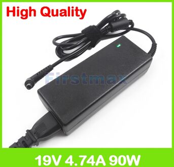 19 V 4.74A 90 W laptop charger ac power adapter voor Fujitsu LifeBook A530/AX/BX A531/CX/D A531/DX A532 A540/Een/AX/B/BX/C/CX A550