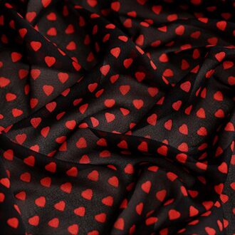 19 zomer Polyester Chiffon Stof voor Vrouwen Jurk Dot Digital Printing Mode Doek Diy Naaien 0.5 meter