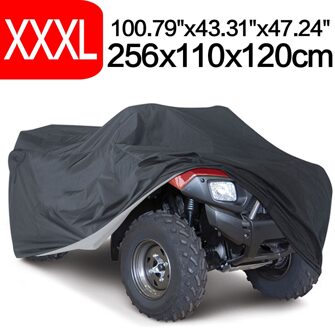 190T Zwart Atv Quad Strand Motor Scooter Motorbike Dekt Waterdicht Regen Proof Dust Uv Zon Protector D20 Rood