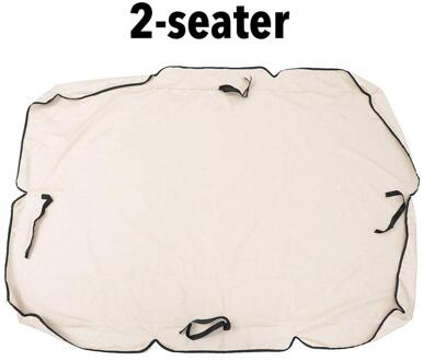 190X132X15 Cm Outdoor Tuin Uv Blokkeren Waterdicht Swing Stoel Top Cover Balkon Luifel Stofdicht Zonnescherm doek