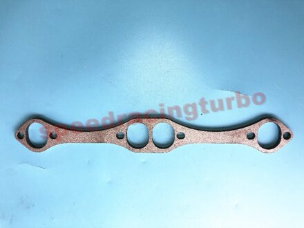 1964-89 LANGE BUIS HEADERS FLENS VOOR CHEVY, SBC, IMPALA, BEL AIR, CAMARO ADAPTER 2 STUKS