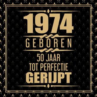 1974 Geboren 50 Jaar Tot Perfectie Gerijpt -  Niek Wigman (ISBN: 9789465013886)