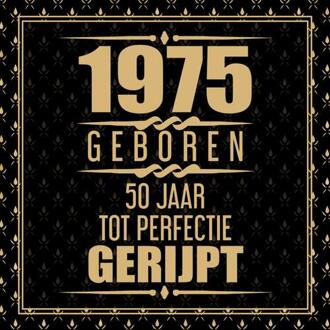 1975 Geboren 50 Jaar Tot Perfectie Gerijpt -  Gold Wigman (ISBN: 9789465204307)