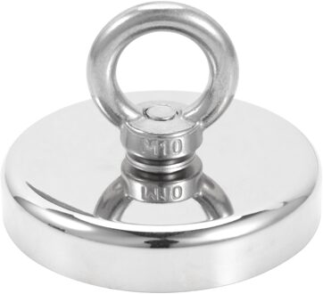 198/330/441lbs Sterke Salvage Magneet Pot Vissen Magneet Diepzee Salvage Vissen Neodymium Ndfeb Magneet Treasure Hunter houder Magnet 1.89in 198lbs