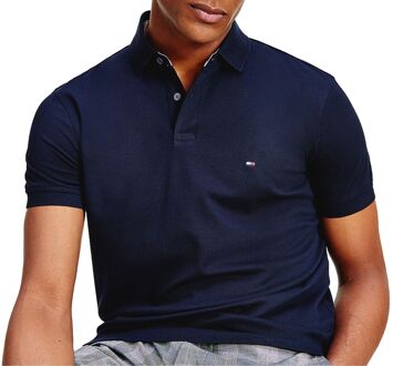 1985 Regular Fit polo - donkerblauw - Desert Sky -  Maat: XL