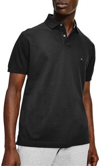 1985 regular fit polo - zwart -  Maat: L