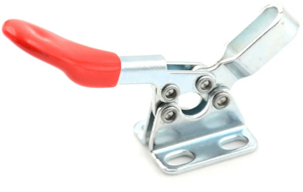 198Lbs 90kg Adjustable Toolbox Case Metal Toggle Latch Catch Clasp / Quick Release Clamp Anti-Slip Push Pull Toggle Clamp Tools