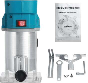 198VF 35000Rpm Mpt Hout Elektrische Trimmer Houtbewerking Hout Frezen Elektrische Hand Trimmer Hout Laminator Router Rand Schrijnwerkers Set for Makita accu