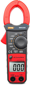 1999 Telt Szbj BM5266 Handheld Stroomtang Digitale Multimeter Ac/Dc Volt Amp Ohm Capaciteit Fase Diode Megger Ampèremeter tester