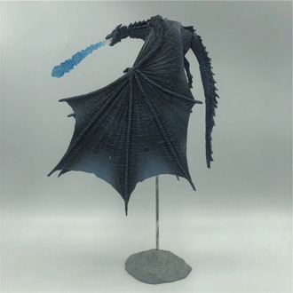 19cm Season 8 Viserion Ice Dragon Joint Movable PVC Figure Night's King Knight Model Collective Toys