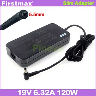 19V 6.32A 120W Laptop Adapter Voor Asus N705UD N751JX N752VX NX580VN P450JB P550JD P750LA P756UW Q550JK U5000UW U5100UW UX510UW