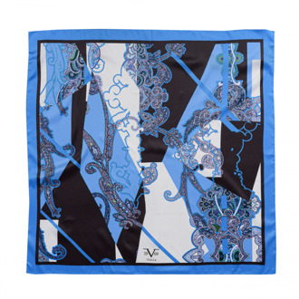 19V69 Italia Dames Foulard Multicolor CASHMERE V05 Veelkleurig