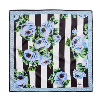 19V69 Italia Dames Foulard Multicolor ROSE V05 Veelkleurig