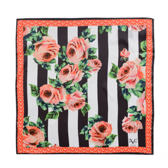 19V69 Italia Dames Foulard Multicolor ROSE V06 Veelkleurig