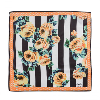 19V69 Italia Dames Sjaal Multicolor ROSE V07 Veelkleurig