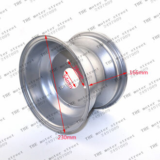 19X7-8 inch 18*9.5-8 inch ring vacuüm wiel hub achter Velgen voor ATV accessoires
