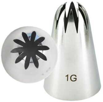 # 1B # 1C # 1E #1G Rvs Piping Nozzles 4Pcs Icing Piping Nozzles Cookie Cupcake pastry Nozzles Cake Decorating Gereedschap