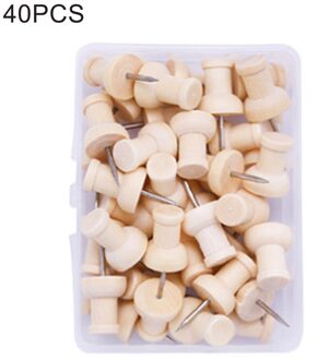 1Box Craft Kaart Decoratieve Fotowand Binding Levert Met Organiseren Container Thuis Houten Punaise Push Pin School Nail