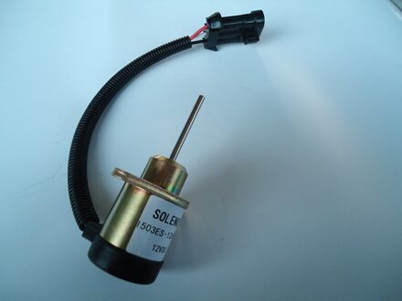 1G925-60011 1503ES-12A5UC4S 12 V, 1503ES-24A5UC4S 24 V Brandstof Uitschakeling Stop Solenoid Voor Kubota Bobcat 24v 1503ES-24A5UC4S