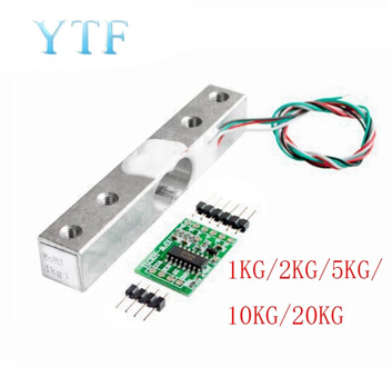 1KG 5KG 10KG 20KG HX711 AD Module Weight Sensor Electronic Scale Aluminum Alloy Weighing Pressure Sensor