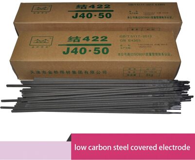 1Kg J422 Lage Koolstofstaal Lasdraad Bedekt Elektrode 2.0 2.5 3.2 4.0 5.0Mm 4mm