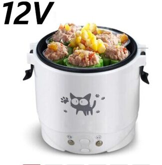 1L Elektrische Mini Rijstkoker Multicookers Draagbare Rijstkoker Gebruikt In Huis 220V Of Auto 12V Truck 24V Multikokers 12V for Car SUV