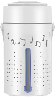 1L Grote Capaciteit Luchtbevochtiger Usb Ultrasone Intelligente Bluetooth Air Humidificador Purifier Mist Maker Met Kleurrijke Licht Thuis