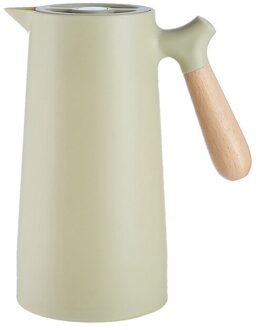 1L Grote Capaciteit Thermos Nordic Thermische Isolatie Waterkoker Huishouden Thermische Isolatie Pot Glas Liner Thermos Warm Water Fles Licht Groen