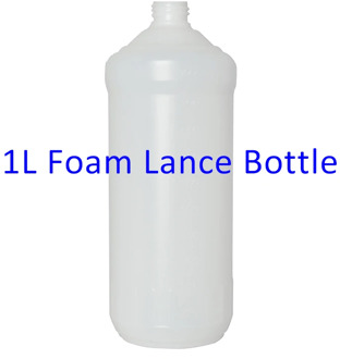 1L Plastic Bottle Container Tank for Snow Foam Lance/ Foam Nozzle/ Foam Generator/ High Pressure Soap Foamer
