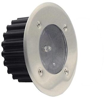 1LED Roestvrij Stalen Ondergrondse Lamp Binnentuin Villa Decoratie Outdoor Waterdichte Vloer Lamp Gazon Lamp ronde