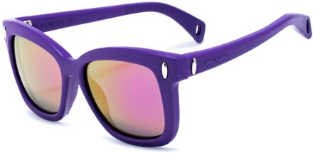 1Lunettes de soleil femme Italia Independent 0011-017-0001 Paars - One Size