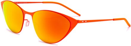 1Lunettes de soleil femme Italia Independent 0203-055-0001 - maat Oranje