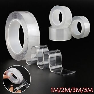 1M/2M/3M/5M Multifunctionele Dubbelzijdig Traceless Wasbare Plakband Herbruikbare van Scotch Tape Nano Pu Gel Dubbelzijdig 10mm