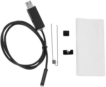 1M/2M/5M/10M Universele 2 In 1 7Mm Dual Interface Endoscoop waterdichte Verstelbare Licht Led Borescope Voor Android
