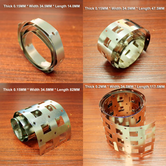 1m 32650 lithium battery pack high current nickel plated battery assembly connection spot welding nickel plate high quality