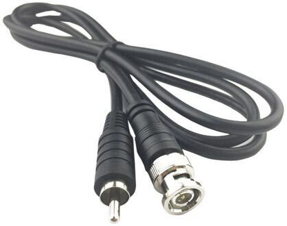 1M/3ft Bnc Male Naar Rca Male Jack Coaxiale Kabel Connector Video Adapter Voor Cctv Camera Systeem Camera accessoires
