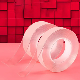 1M/3M/5M Nano Tape Double Sided Tape Transparent Reusable Waterproof Adhesive Tape Cleanable Home Gel Double Sided Tape