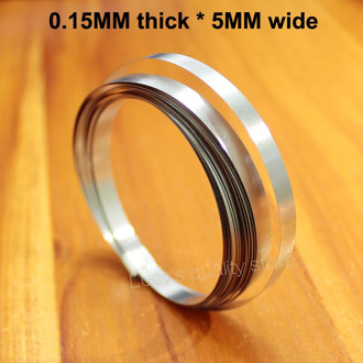 1M Battery Nickel Band 18650 Battery Spot Welding Nickel Plate Connection 0.15MM thick * 5MM wide