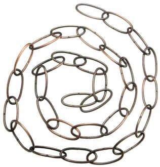 1M Heavy Duty Chain Voor Vintage Kroonluchter Opknoping Lamp rood bronzen