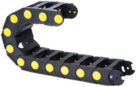 1M Hoge Treksterkte Versterkt Installeren Genest 3D Printer Onderdelen Professionele Nylon Draad Carrier Praktische Drag Chain Cable