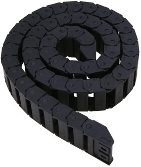 1M Kabel Drag Chain Nylon Sleepkabel Draad Carrier Graveermachine Accessoire 15x30mm