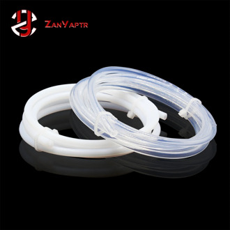 1M PTFE Tube Clear Teflonto PiPe J-head hotend RepRap Rostock Bowden Extruder Throat For filament 1.75/3.0mm ID 2mm 3mm OD 4mm