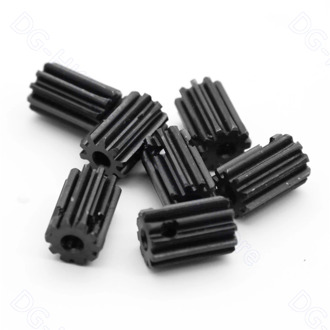 1M Spur Gear 10T 12T Metal Transmission Gear 45# Steel Pinion 1 Modulus 10 12 Teeth Bore 4 5 6 6.35 7mm Motor Parts Accessories