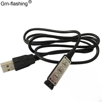 1M USB cable Power wire for usb rgb LED Strip Light DC5V